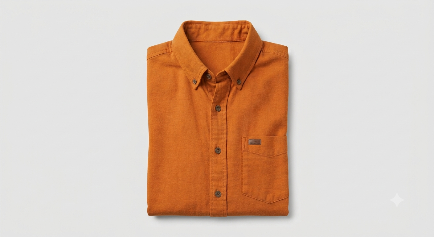 Denim Club Orange Shirt