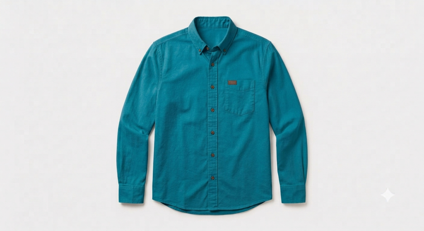 Denim Club Teal Shirt